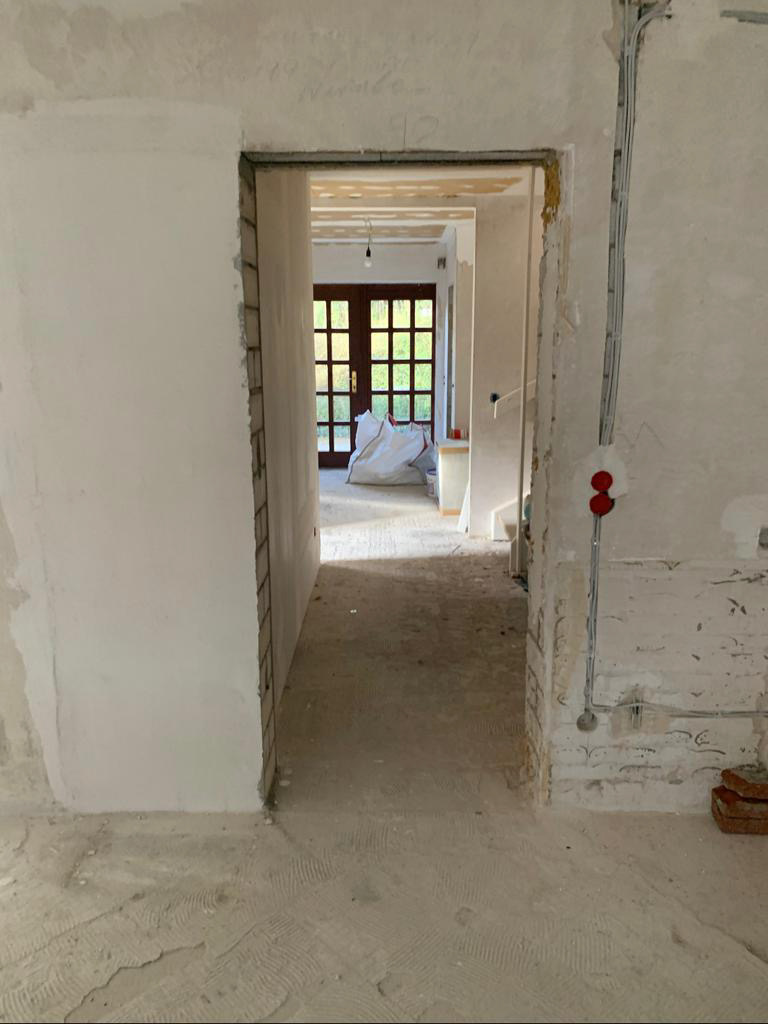 Mitten im Sanierungsprozess